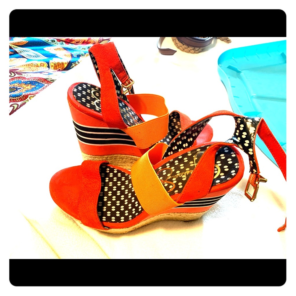 Jessica Simpson wedges
